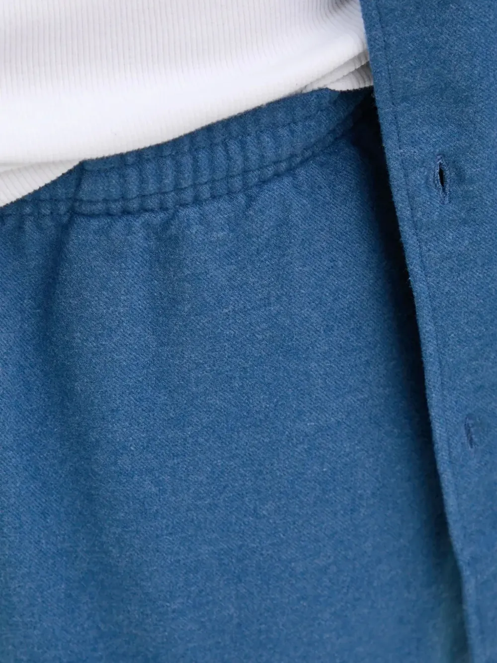 American Vintage Dakota broek met elastische taille Blauw