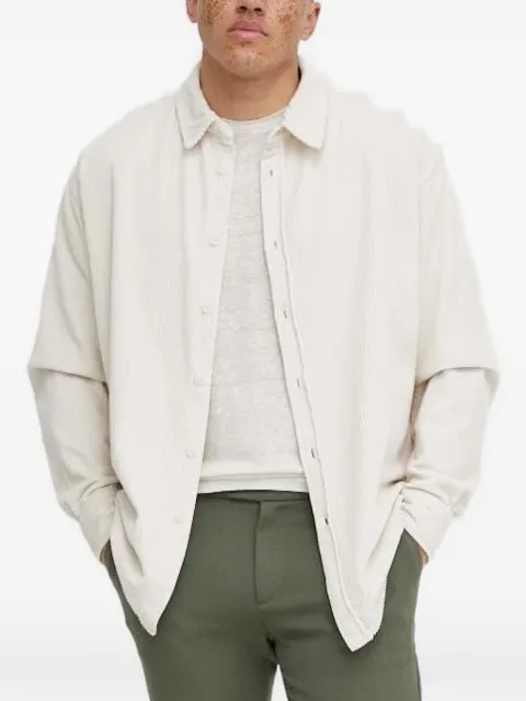 American Vintage Padow corduroy button-fastening shirt