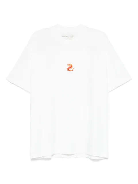 ALBERTO BRESCI embroidered T-shirt 