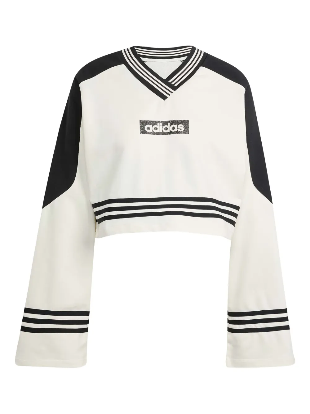 adidas Sweater met ronde hals Wit
