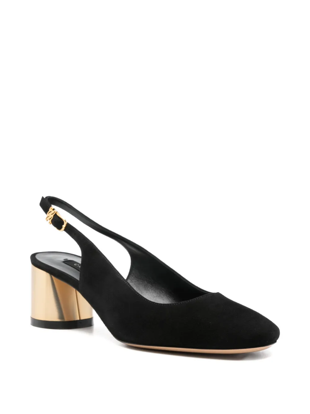 Casadei 60mm round-toe pumps Zwart