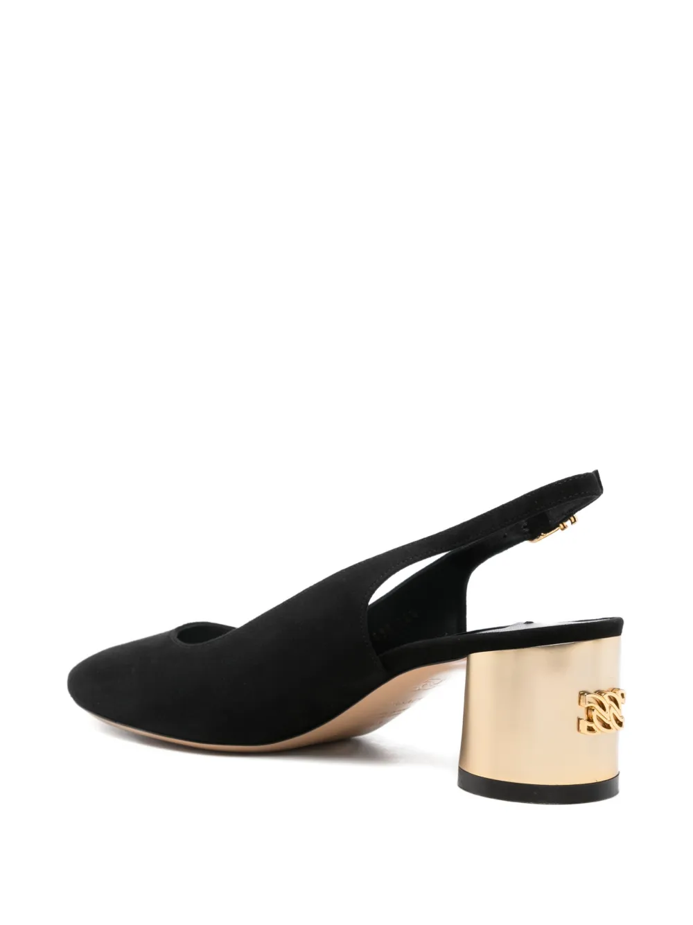 Casadei 60mm round-toe pumps Zwart