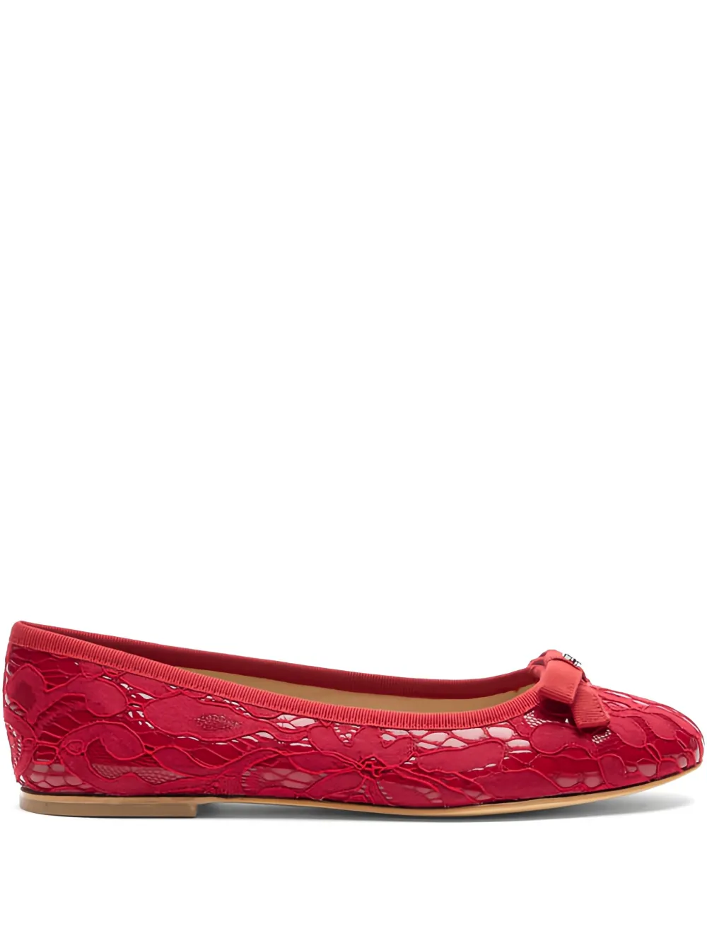 Casadei Liberty フラットシューズ - レッド Casadei Liberty フラットシューズ - レッド