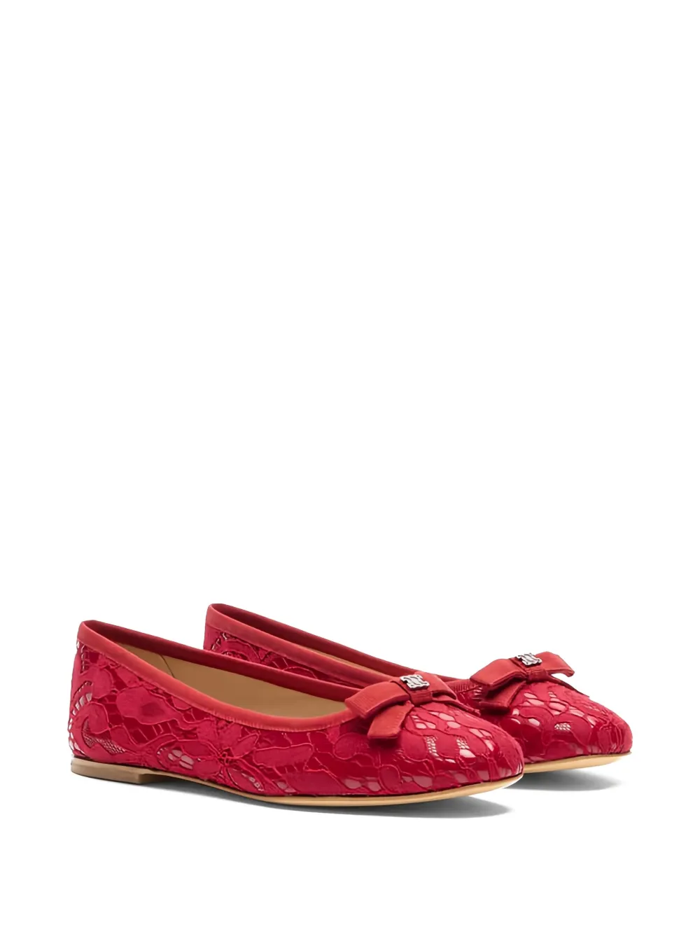 Casadei Liberty ballerina's - Rood