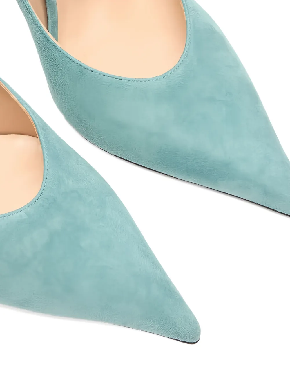 Casadei 100mm Superblade Camoscio pumps Blue