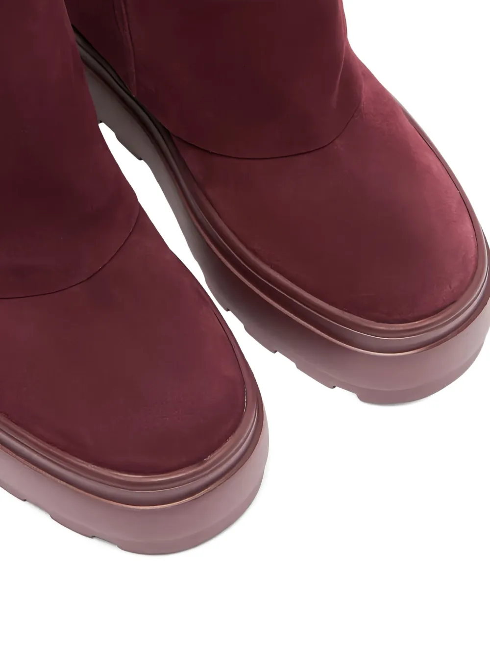 Casadei Double Face suede boots Red