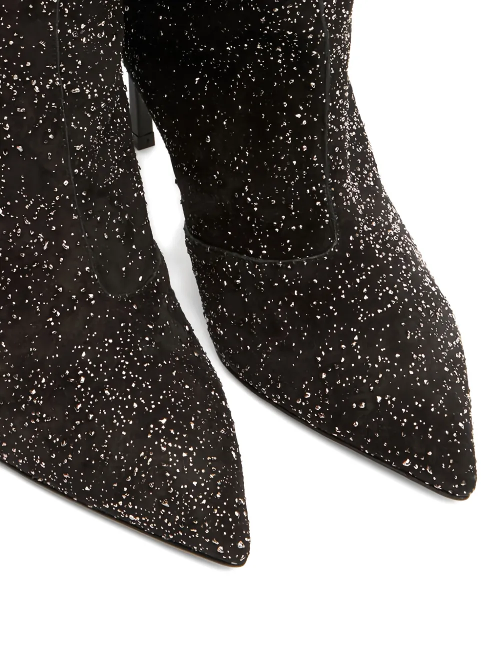 Casadei Stiletto-heel Pointed-toe Boots In Black