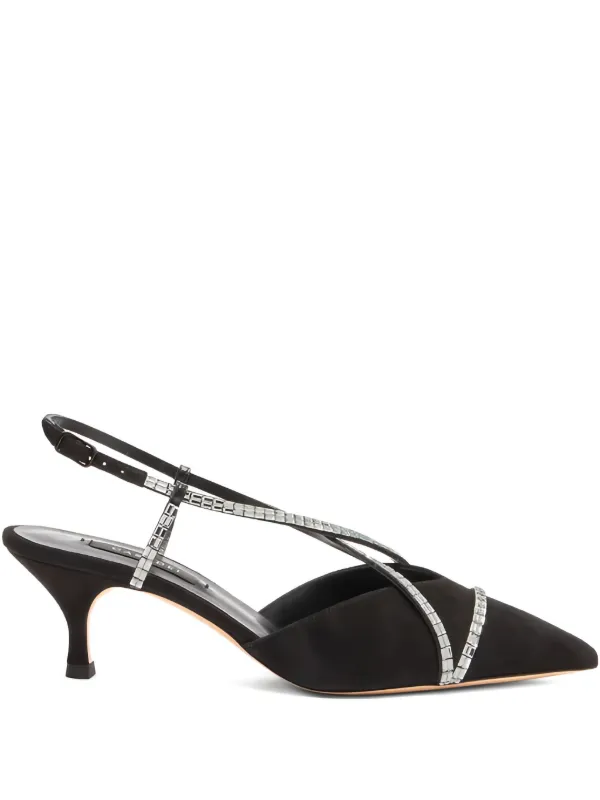 Casadei 50mm Starsway Pumps Black FARFETCH JO