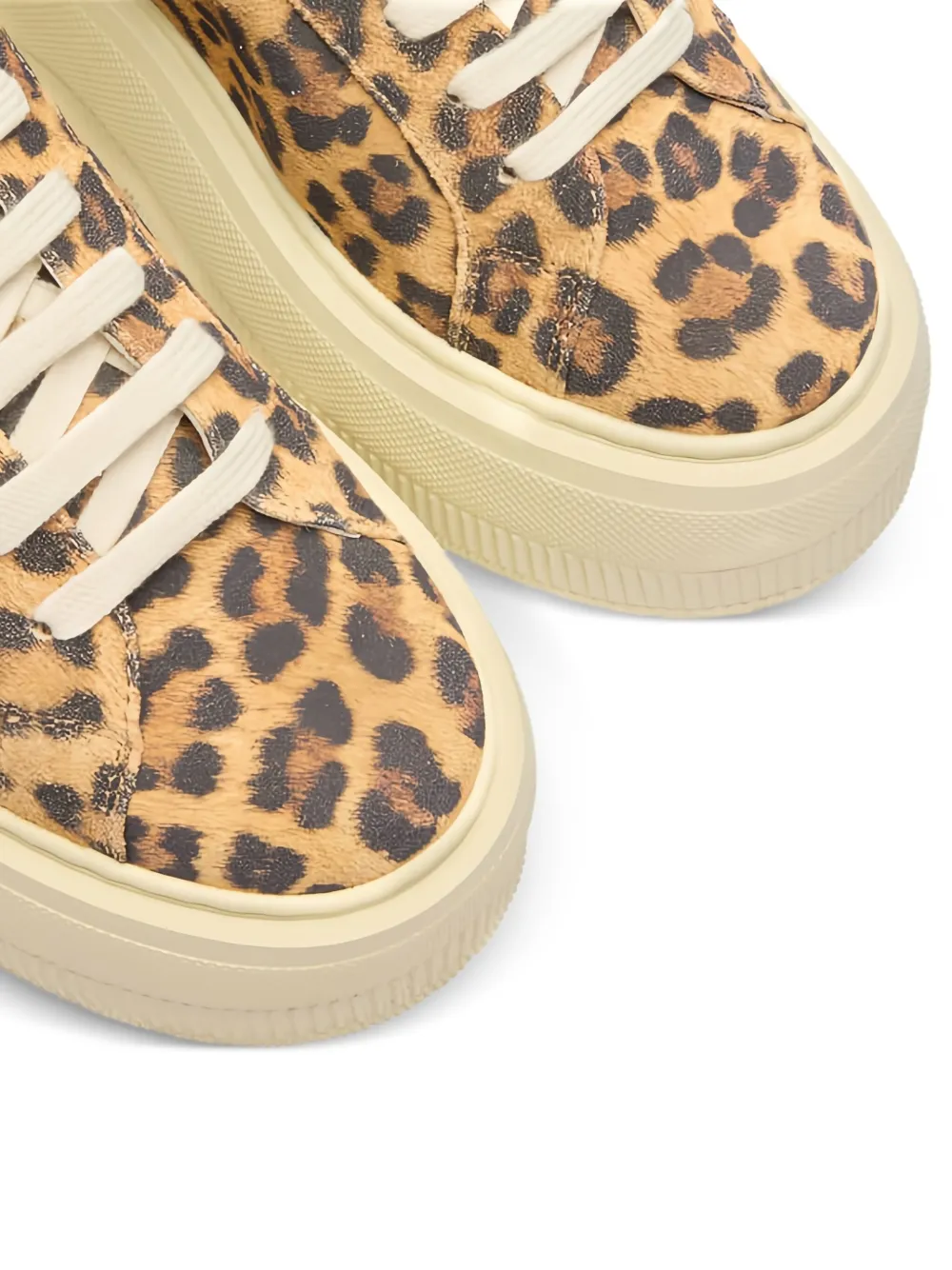 Casadei Malesia Nexus leopard-print platform sneakers Brown