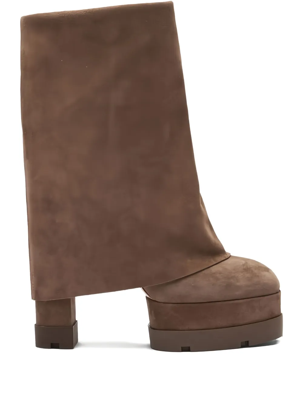Casadei 120mm Nancy Boots In Brown