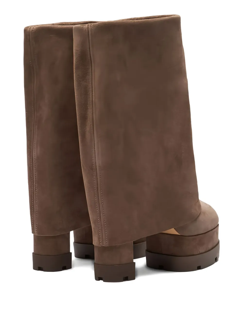 Casadei 120mm Nancy Boots In Brown