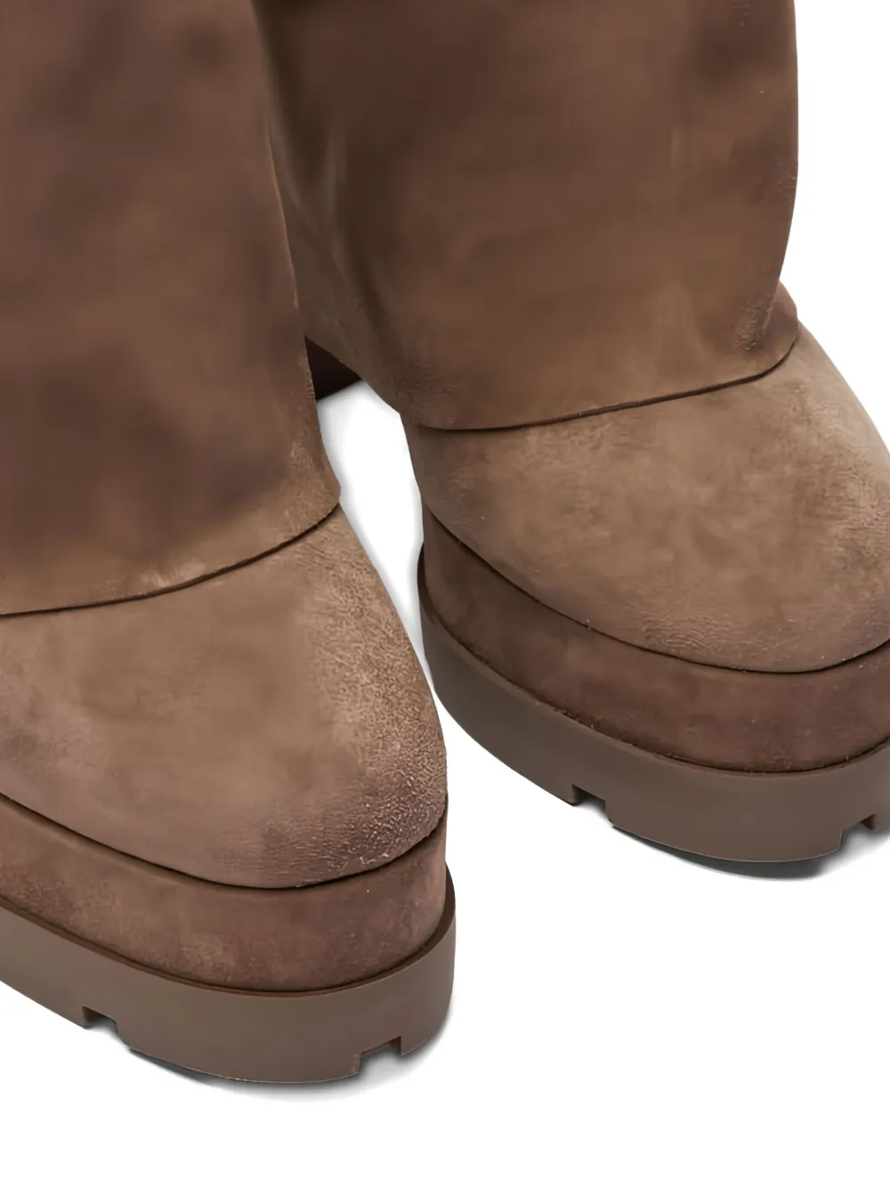 Casadei 120mm Nancy Boots In Brown