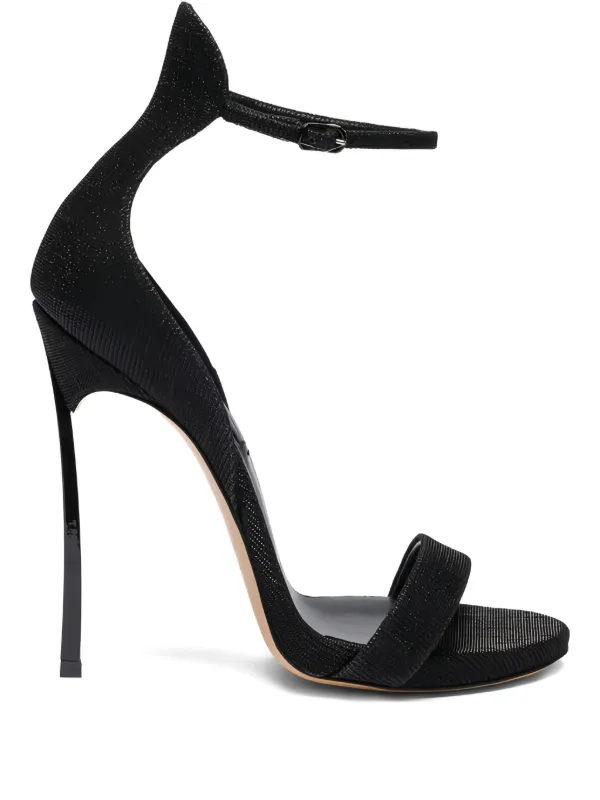 Casadei 120mm ankle-strap Heeled Sandals Black FARFETCH PH