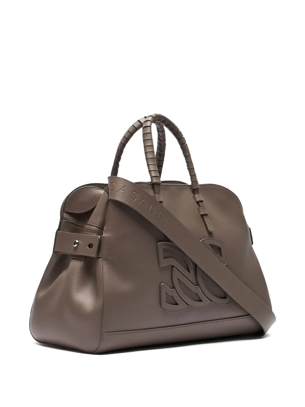 Casadei Park Avenue leren shopper - Bruin