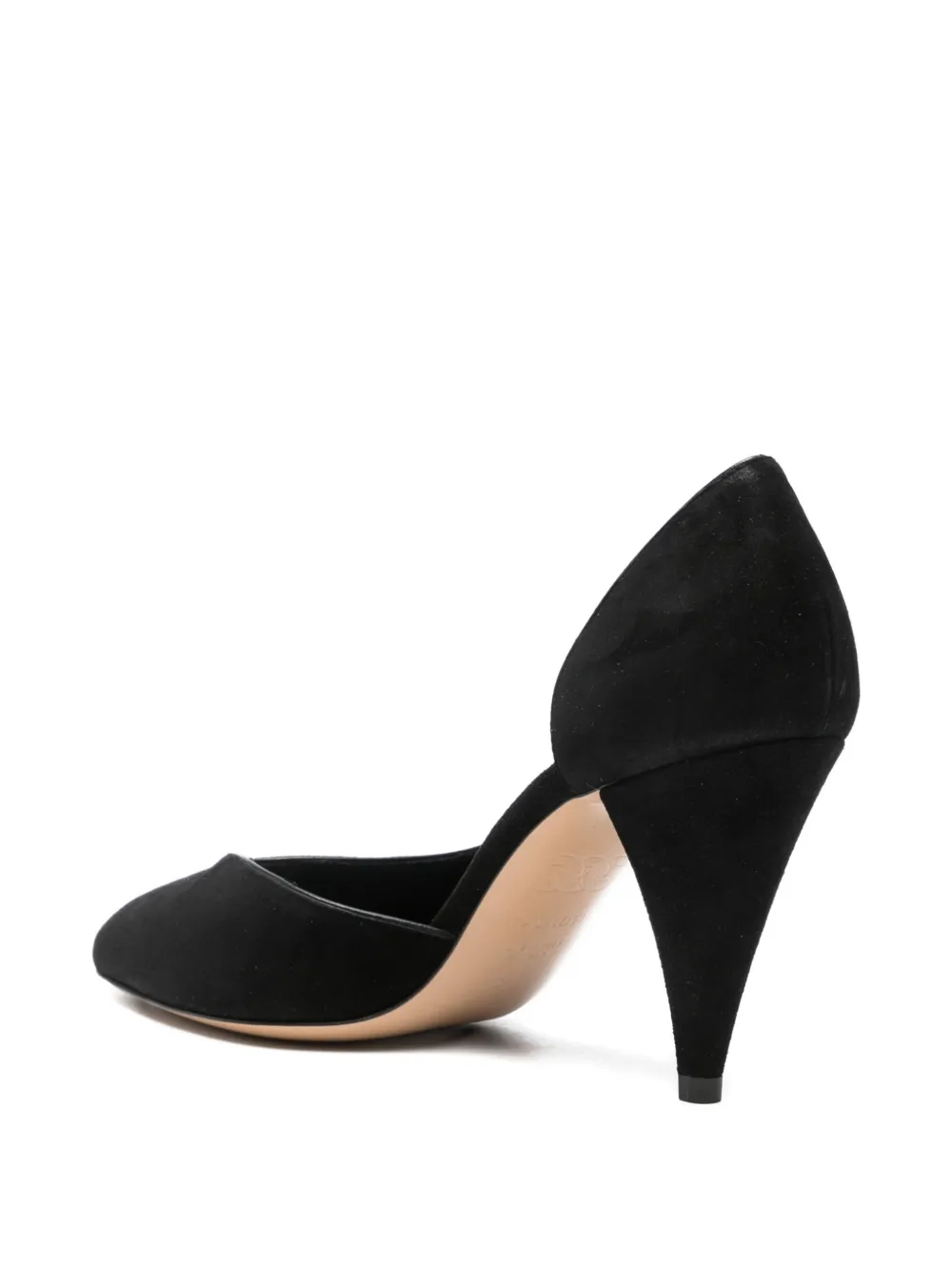 Casadei 85mm Pointed-toe Pumps In Black
