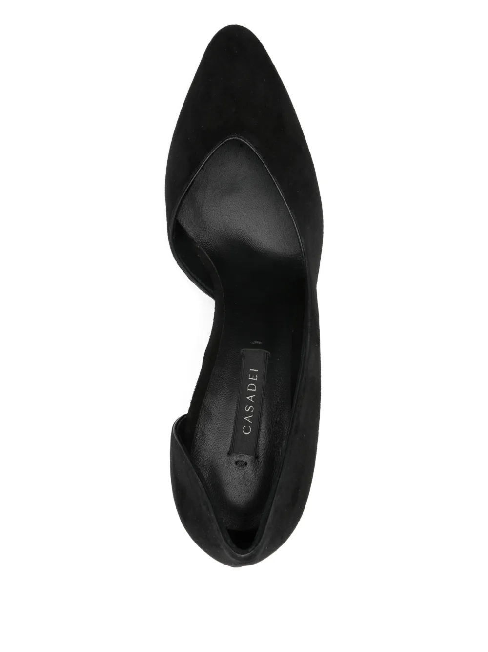 Casadei 85mm Pointed-toe Pumps In Black