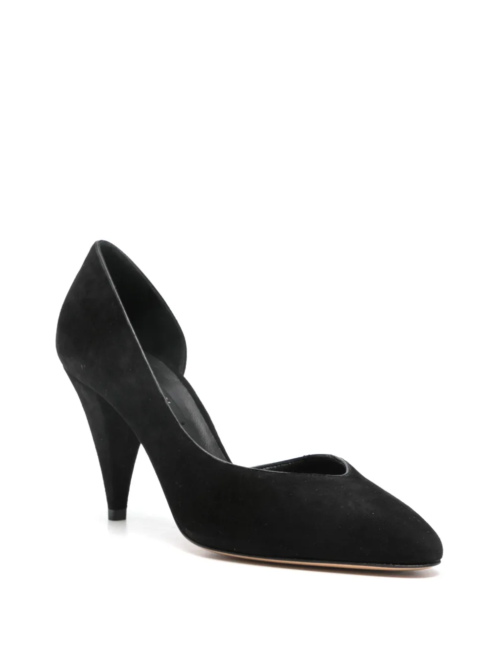 Casadei 85mm pointed-toe pumps Zwart