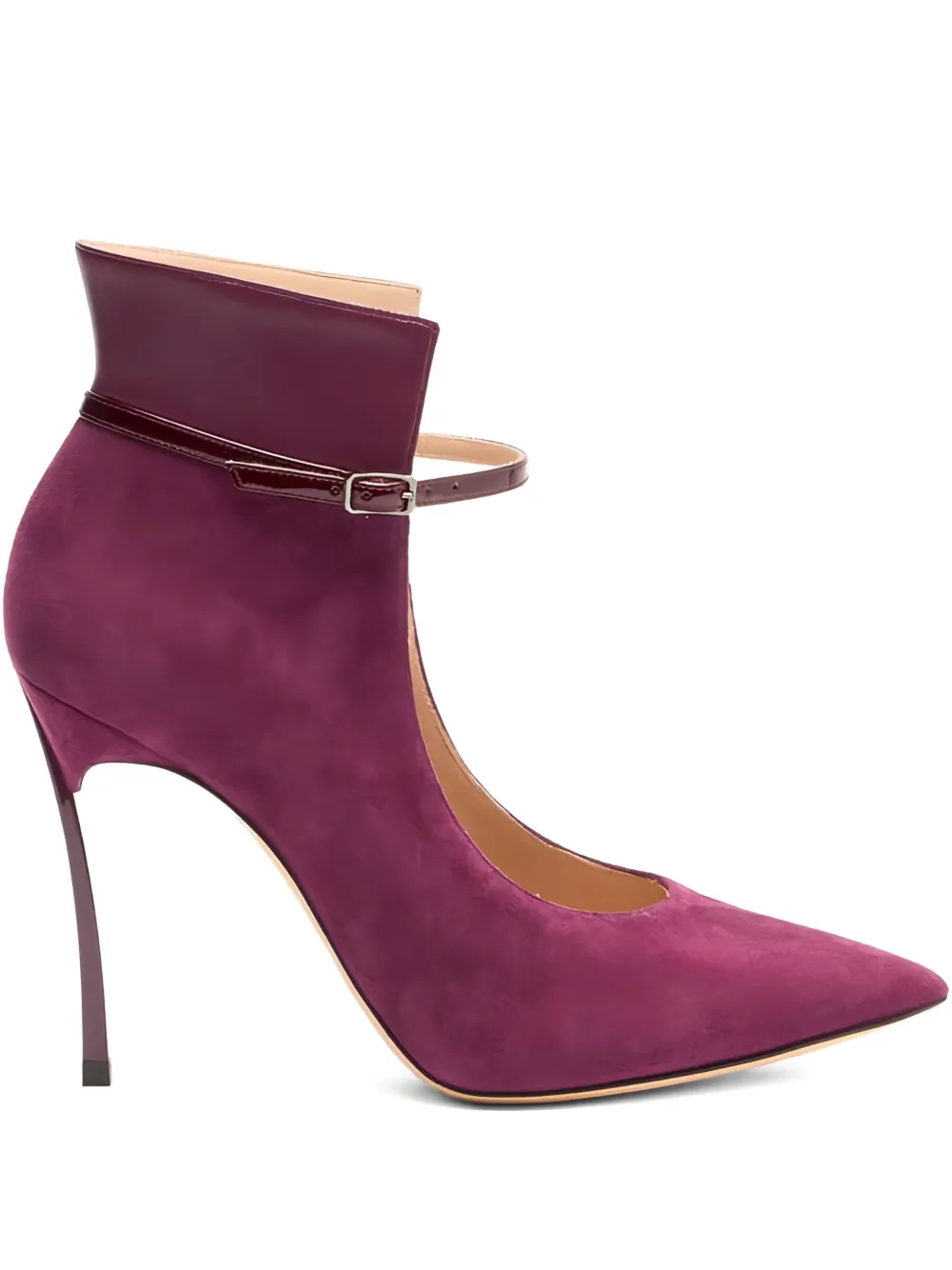 Casadei 100mm Blade Aurora pumps Purple