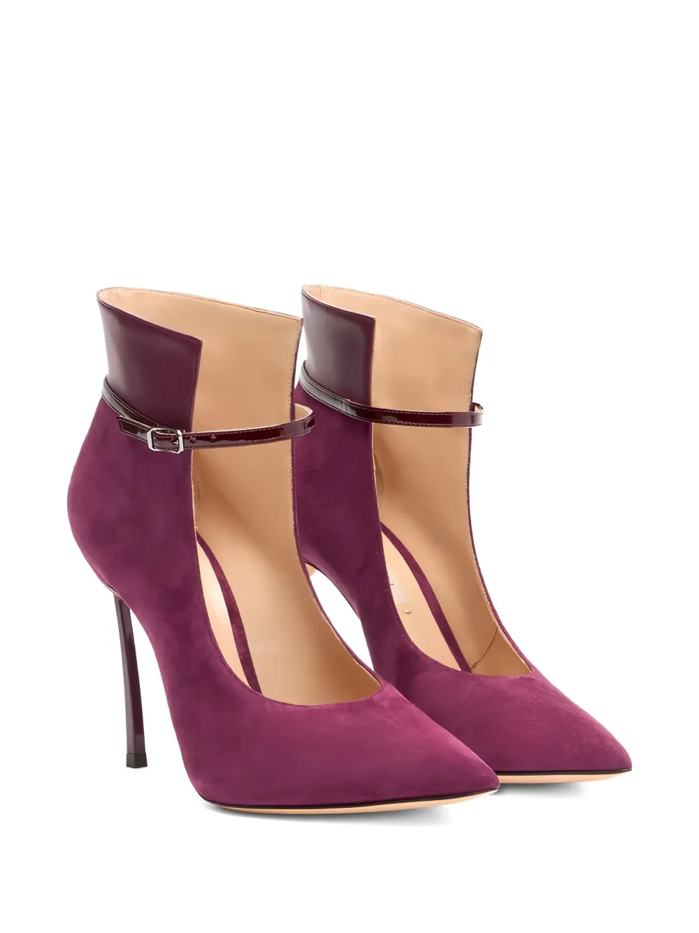 Casadei 100mm Blade Aurora pumps Purple
