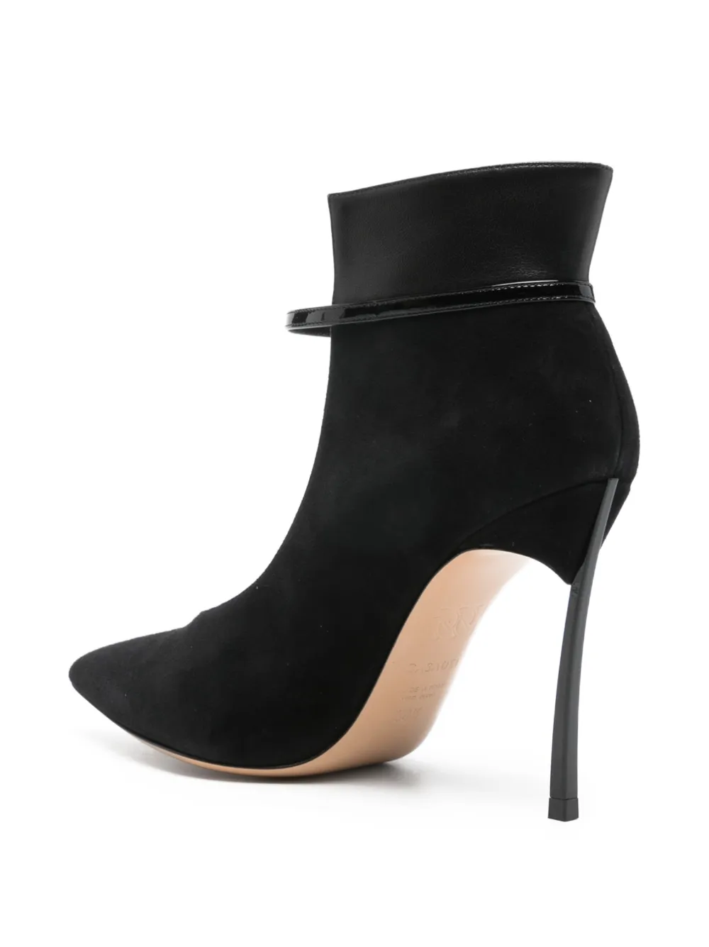 Casadei 100mm Pointed-toe Pumps In Black