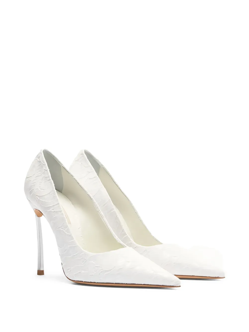 Casadei 100mm Liberty pumps White