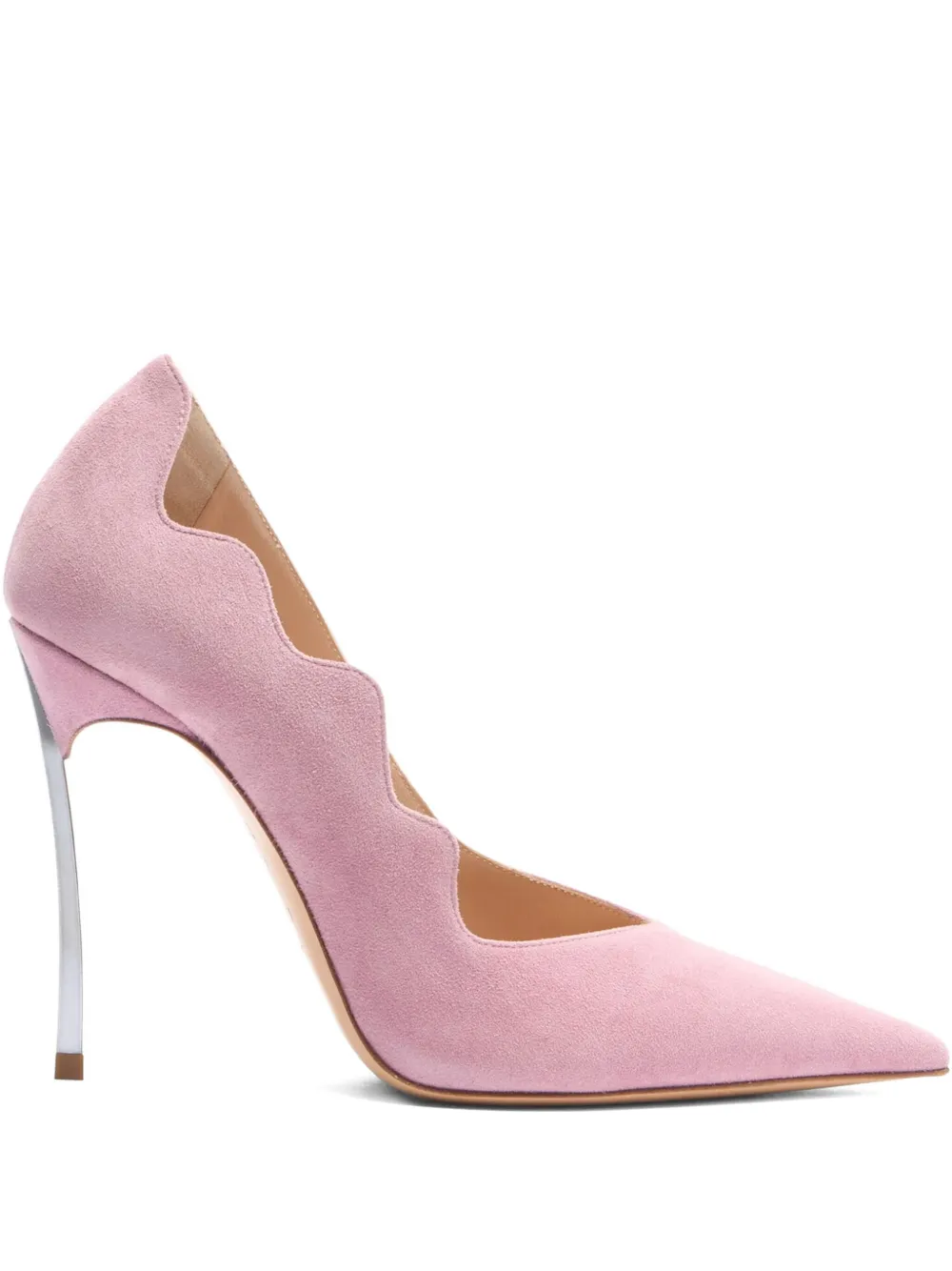 Casadei 100mm Superblade pumps Purple