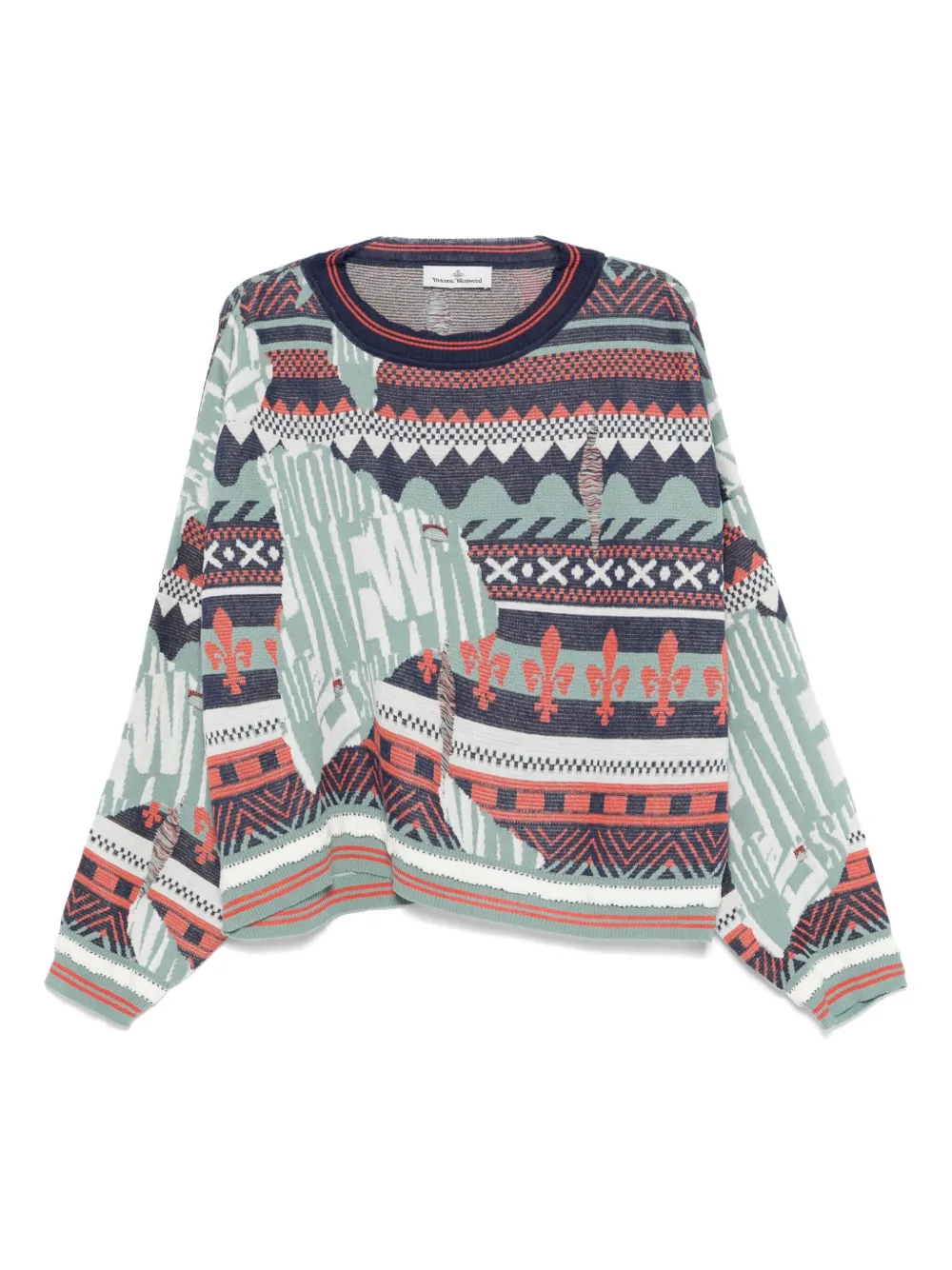 Vivienne Westwood wool-blend sweater Blauw