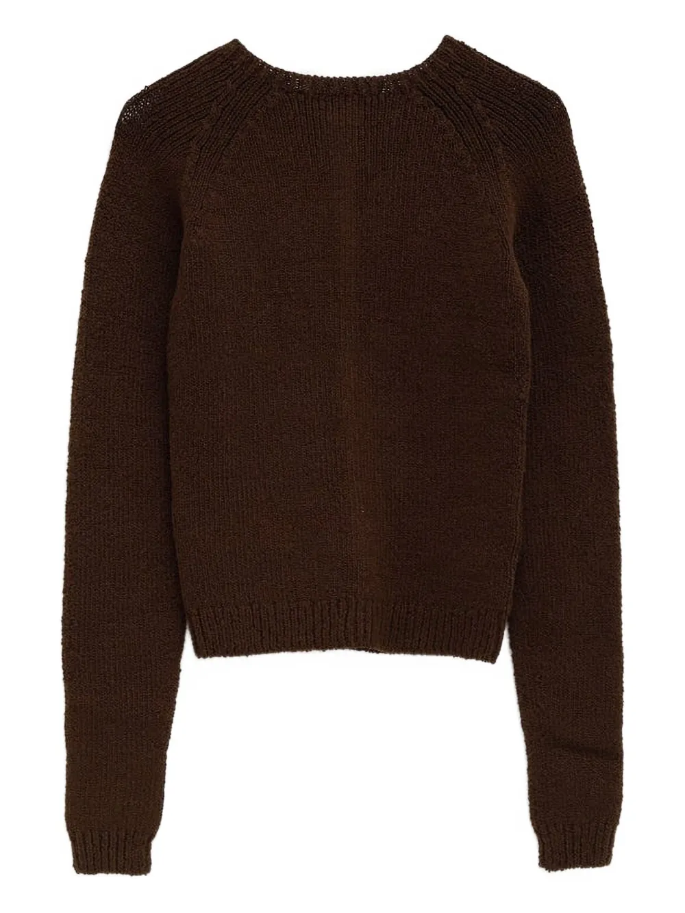 Acne Studios Vest met geborduurd hart en knopen Bruin