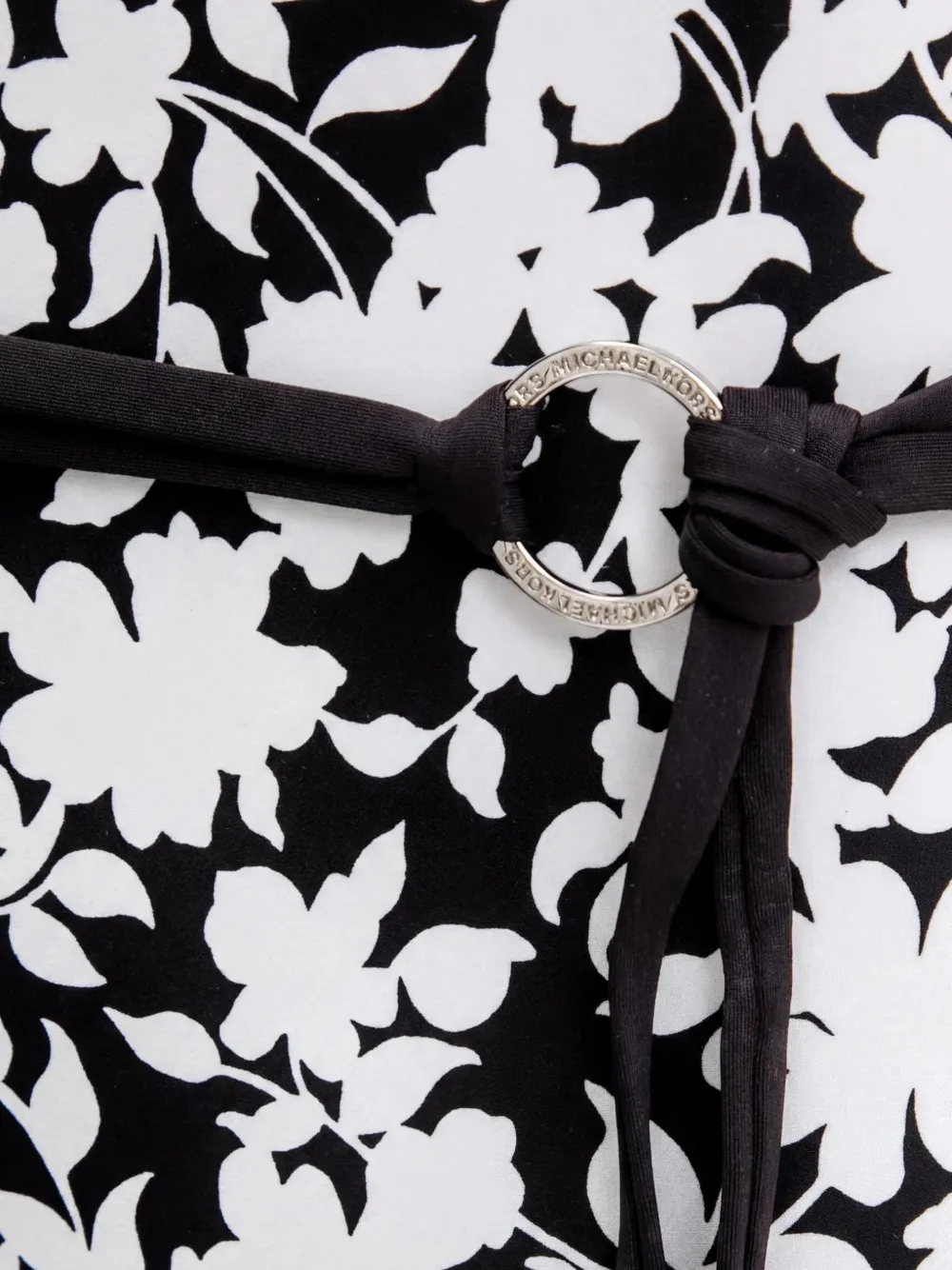 Michael Kors Badpak met bloemenprint Wit