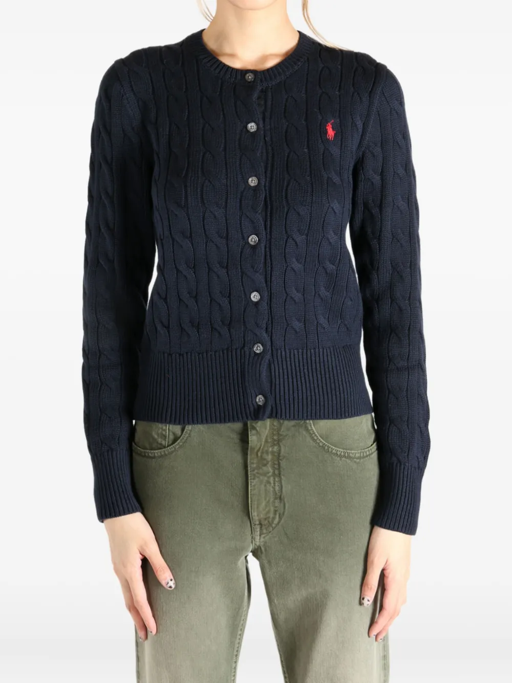 Polo Ralph Lauren Kabelgebreid vest Blauw