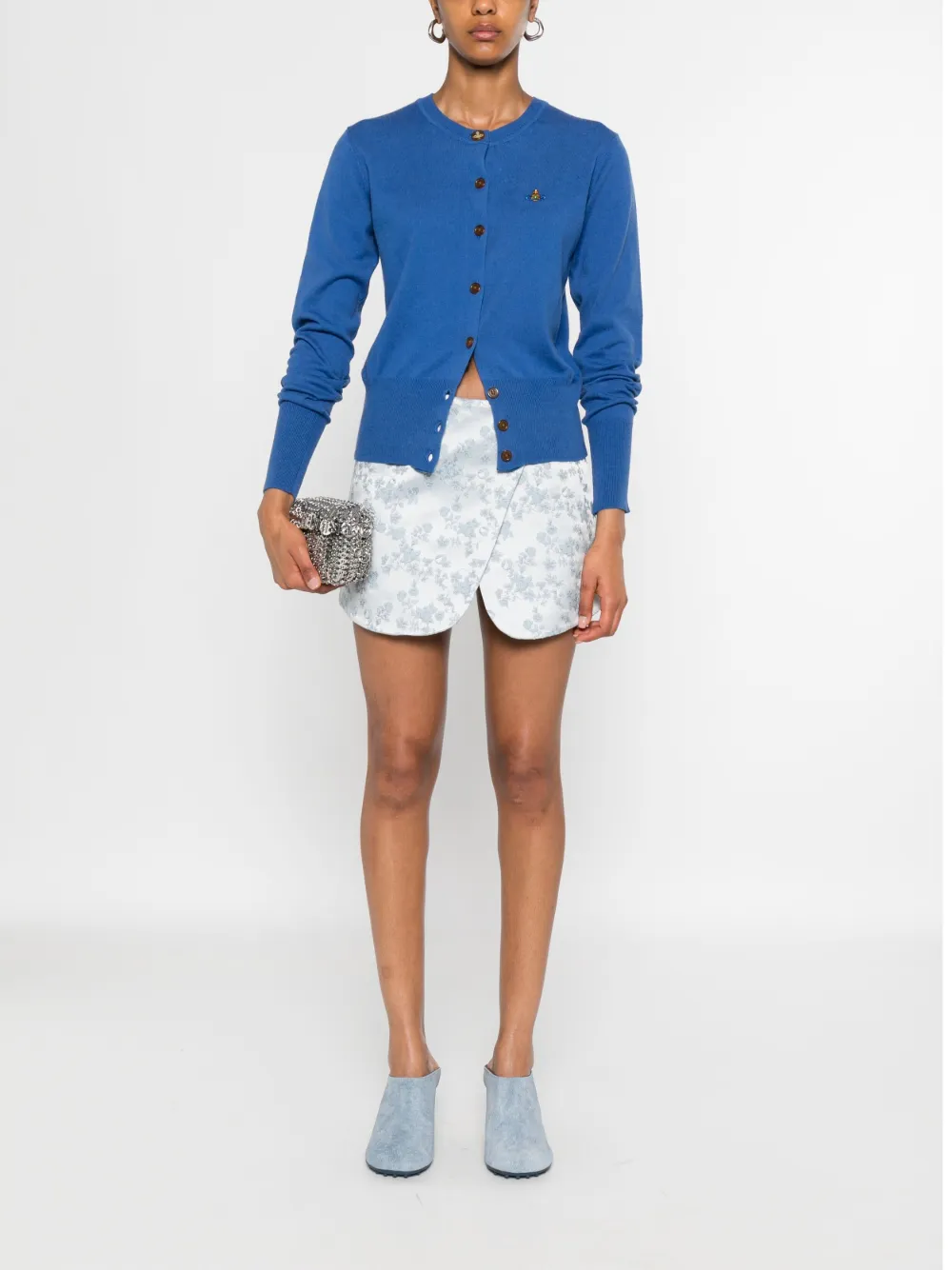 Vivienne Westwood Vest met borduurwerk Blauw