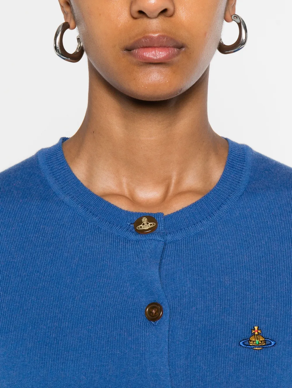 Vivienne Westwood Vest met borduurwerk Blauw