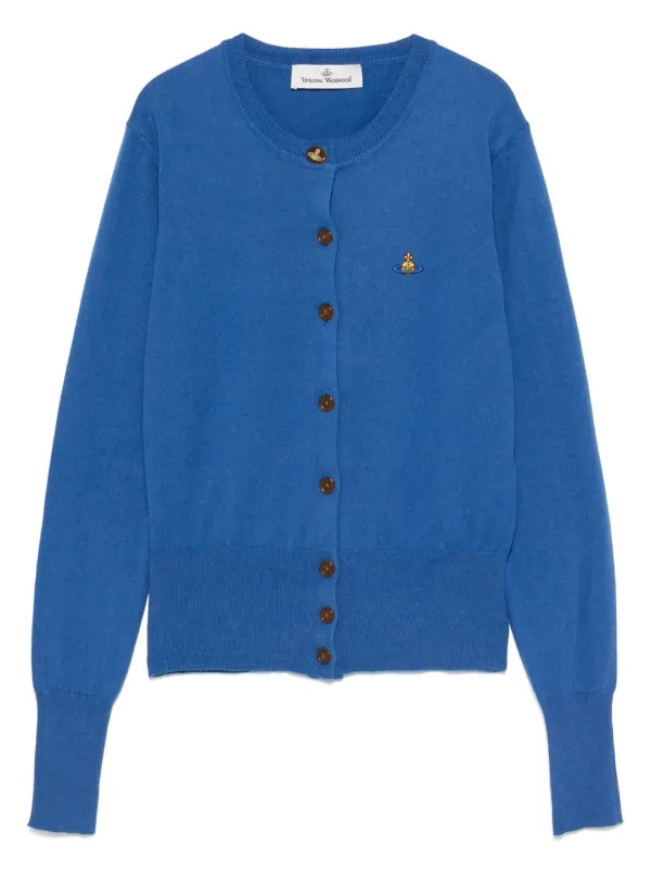トップス VIVIENNE WESTWOOD ORB Cotton Cardigan L VIVIENNE WESTWOOD ORB Cotton Cardigan L
