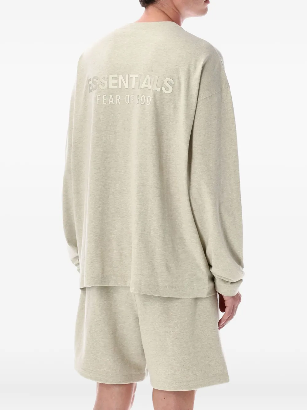 FEAR OF GOD ESSENTIALS long-sleeve T-shirt Beige
