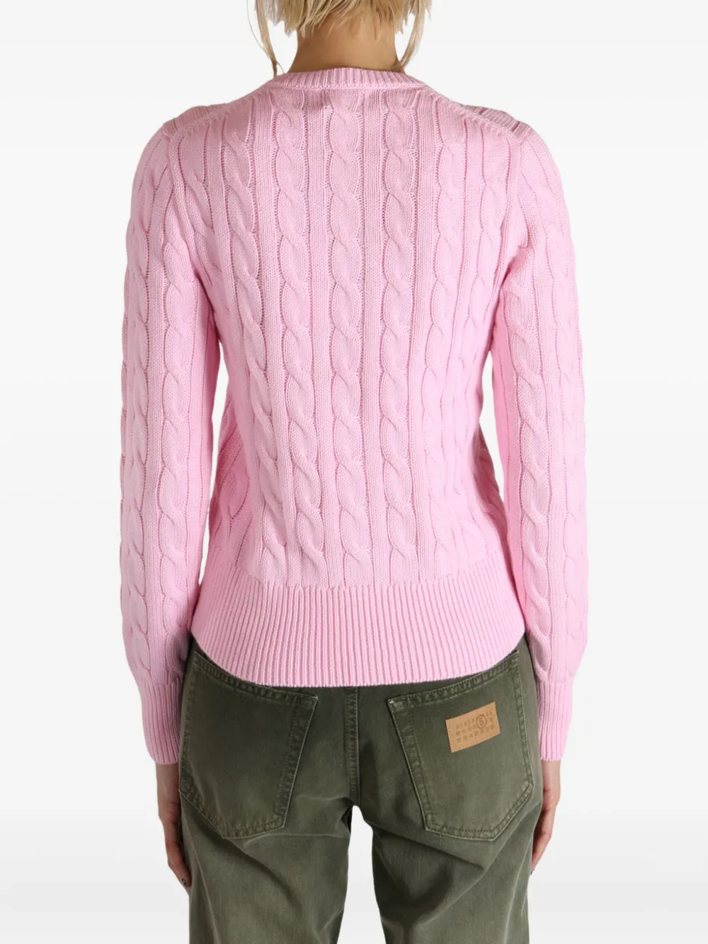 Polo Ralph Lauren Kabelgebreid vest Roze