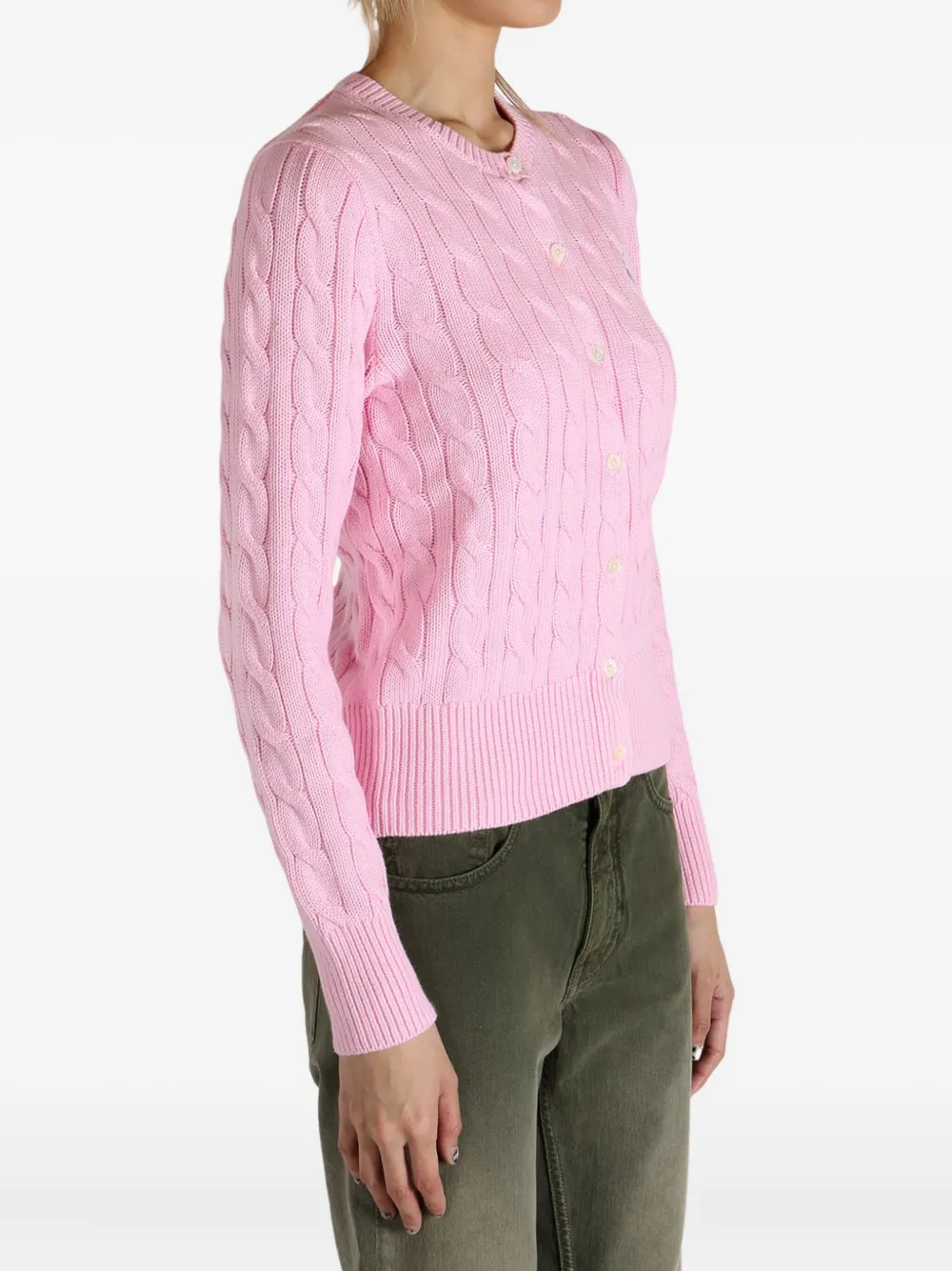Polo Ralph Lauren Kabelgebreid vest Roze