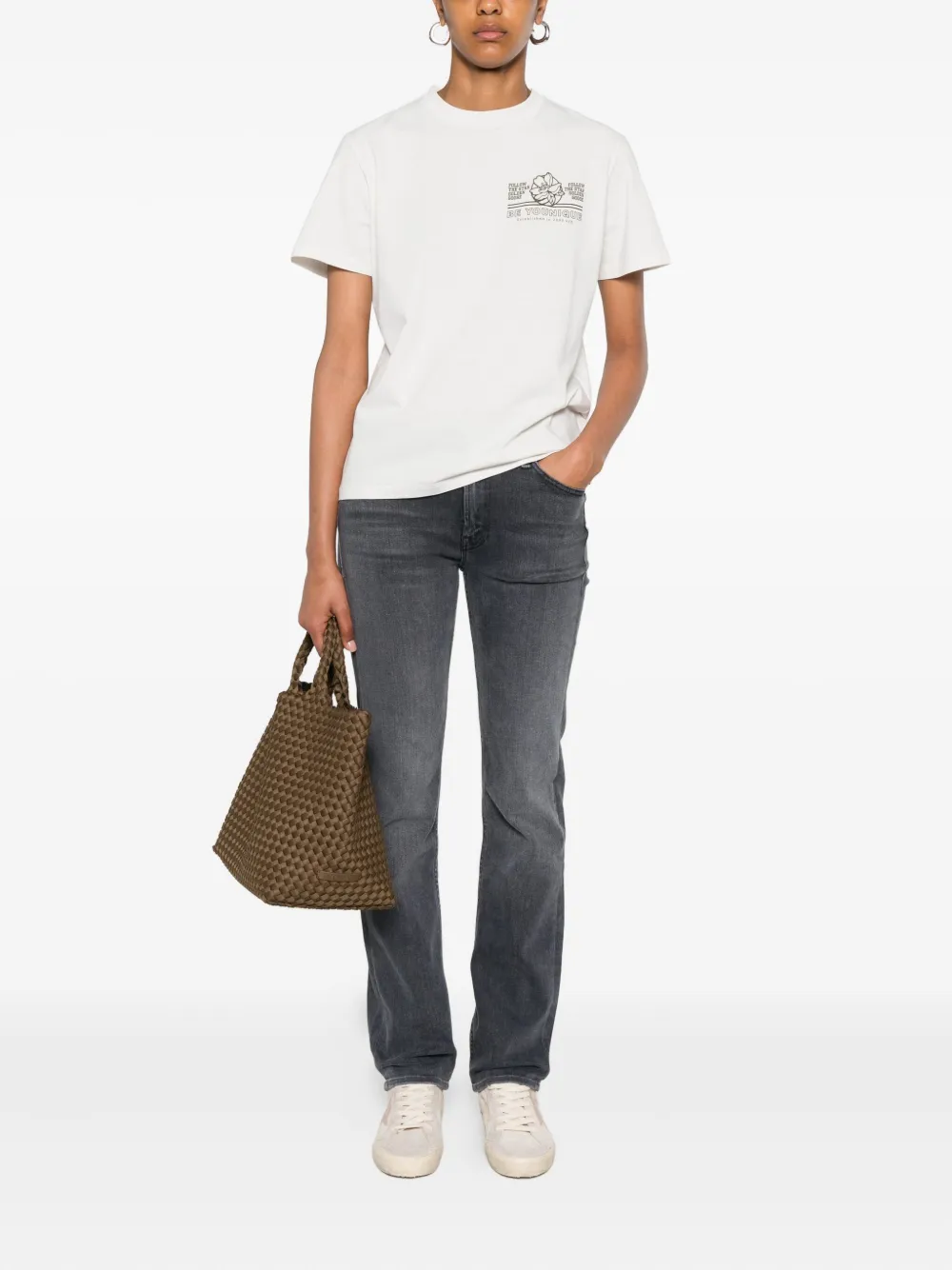 Golden Goose cotton T-shirt Wit
