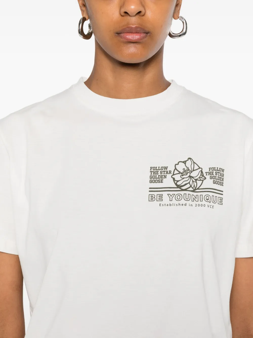 Golden Goose cotton T-shirt Wit