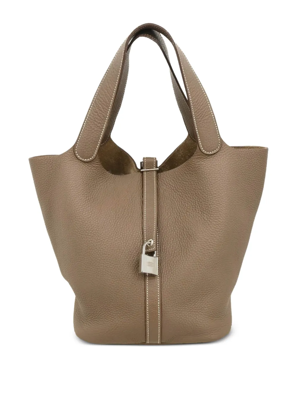 Hermès Pre-Owned 2012 ピコタン ロック 26 GM ハンドバッグ - ブラウン Hermès Pre-Owned 2012 ピコタン ロック 26 GM ハンドバッグ - ブラウン