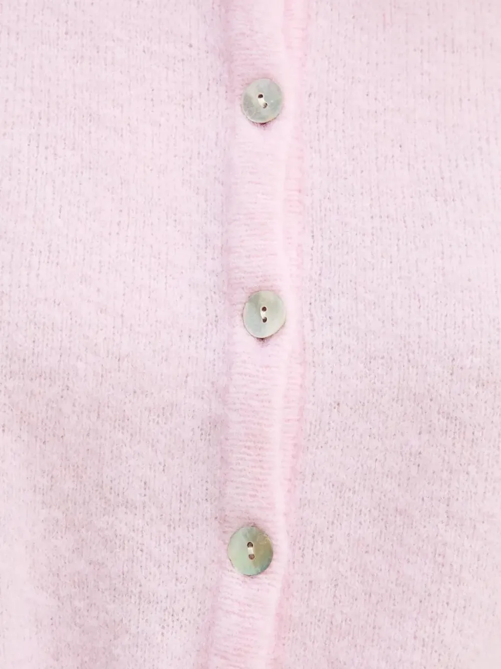American Vintage Vest met knopen Roze