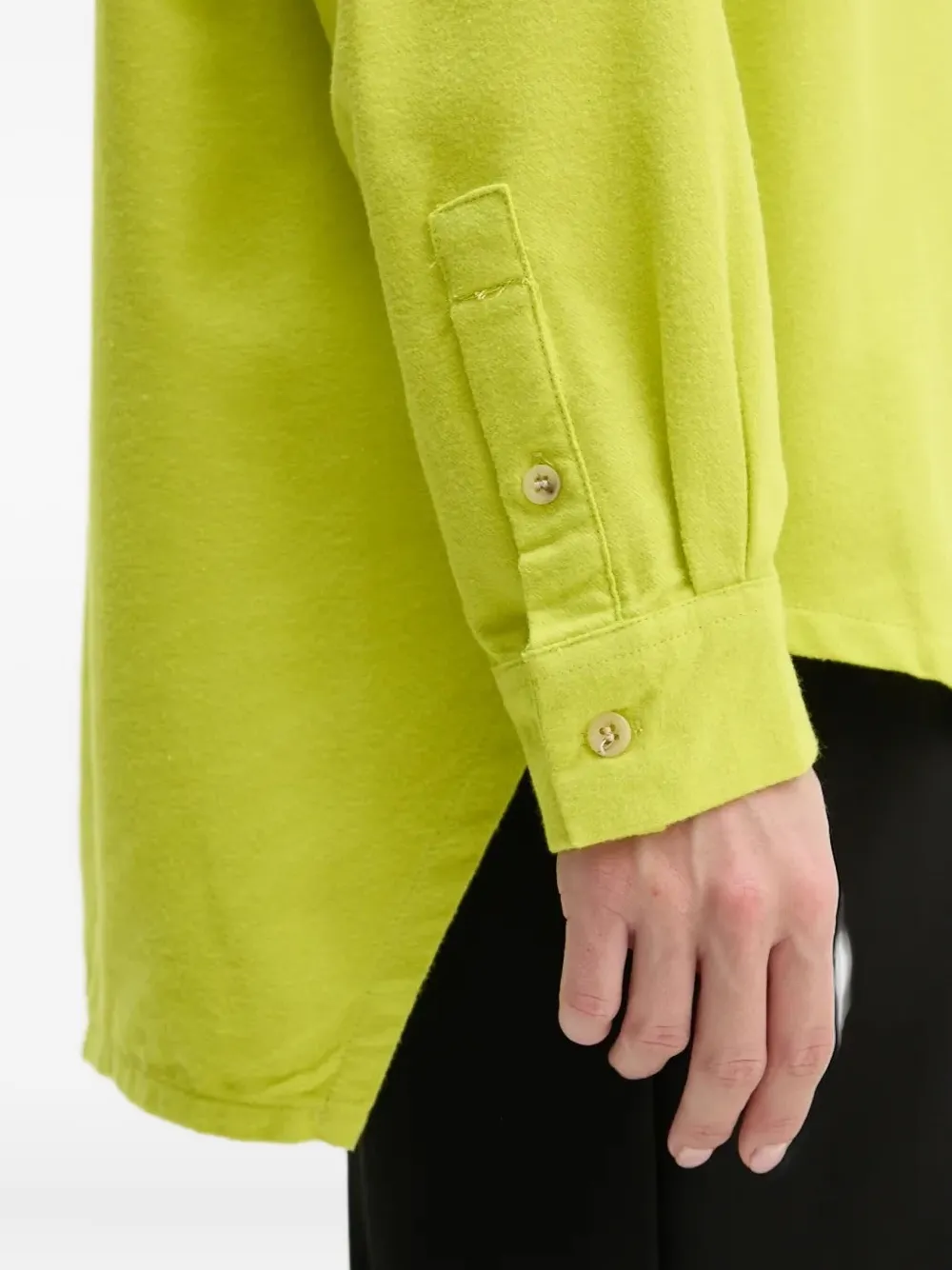 American Vintage Button-down blouse Geel