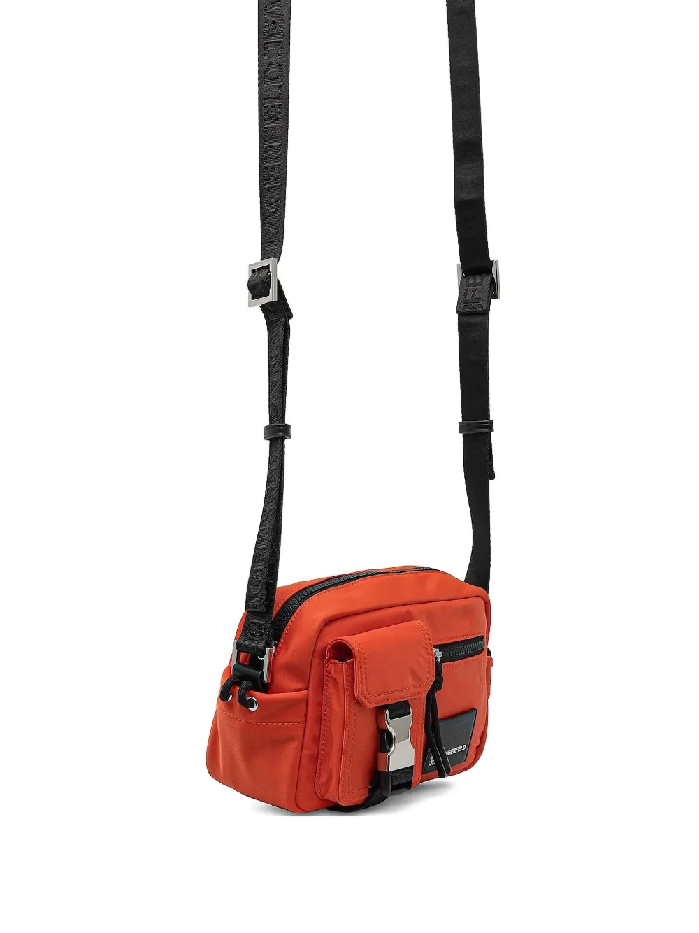 Karl Lagerfeld Jeans Crossbodytas met gespsluiting Oranje