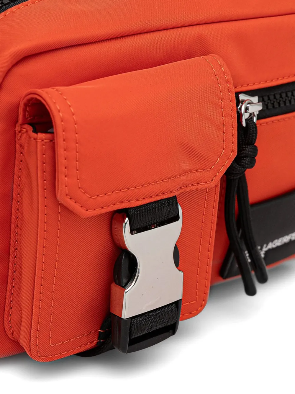 Karl Lagerfeld Jeans Crossbodytas met gespsluiting Oranje