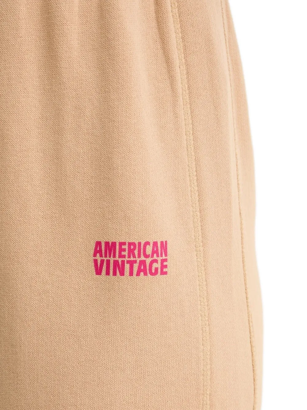 American Vintage Joggingbroek met trekkoordtaille Beige