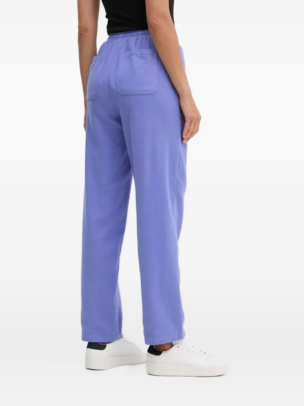 American Vintage elasticated-waistband track pants - Paars