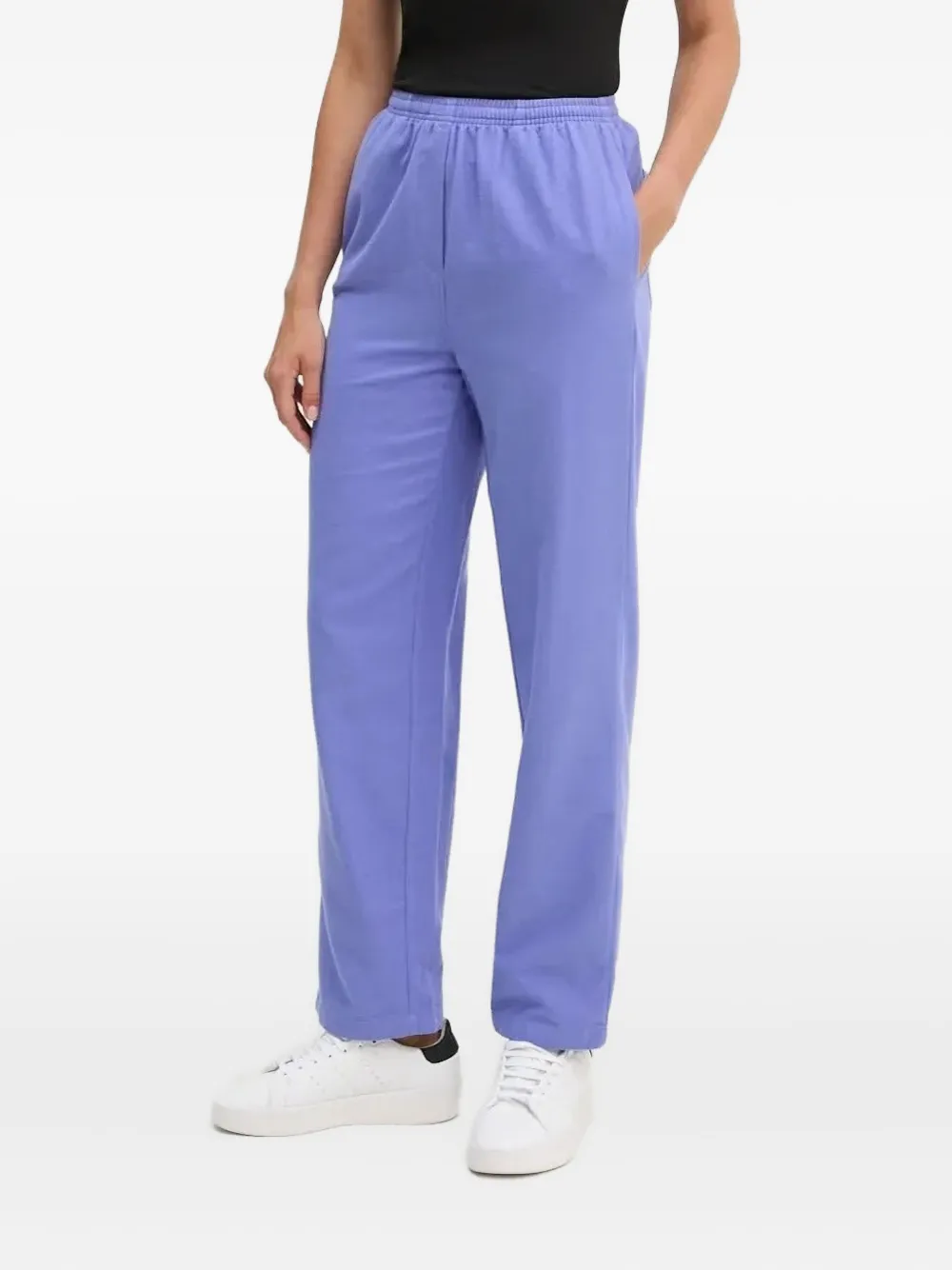 American Vintage Elasticated-waistband Track Pants In Purple