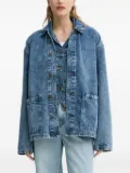 American Vintage patch-pocket denim jacket - Blue
