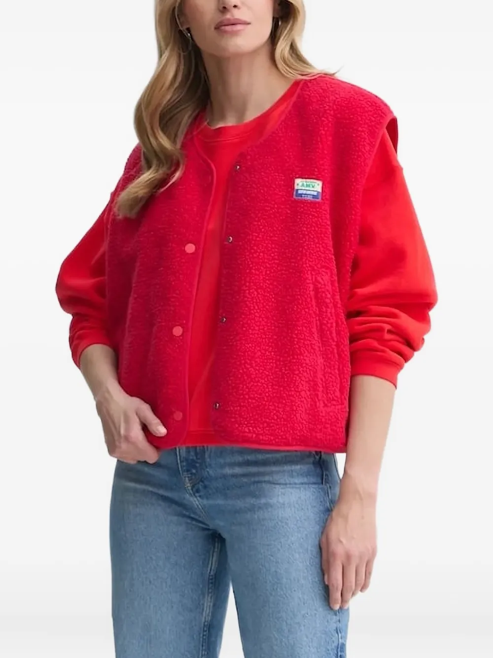 American Vintage Lzubird Sweatshirt In Red