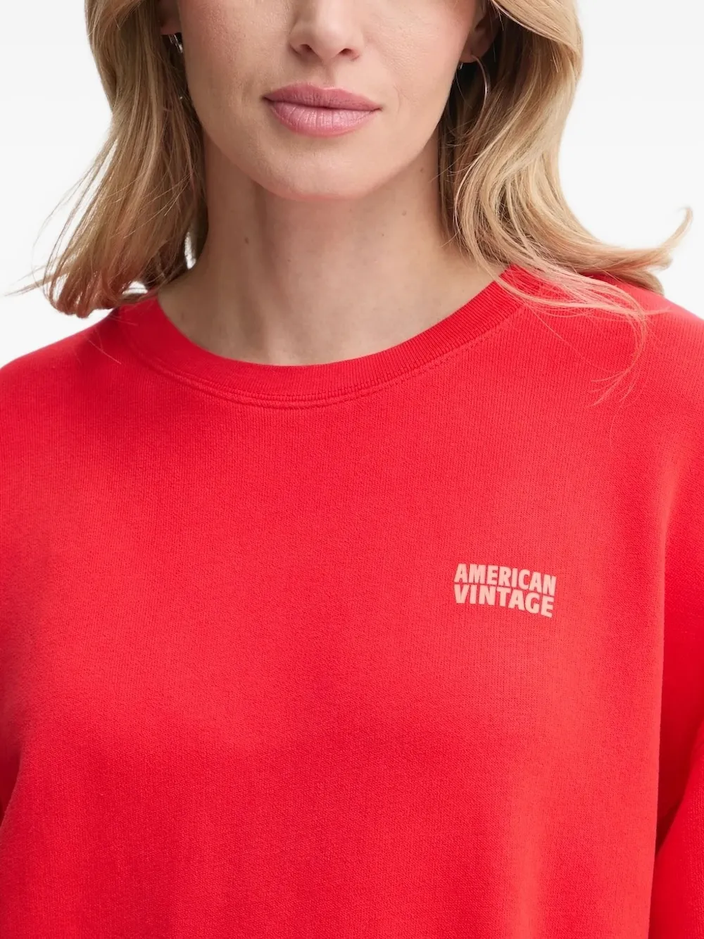 American Vintage Lzubird sweater Rood