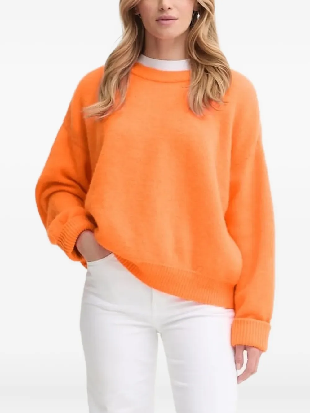 American Vintage crew-neck sweater | Orange | Image 1